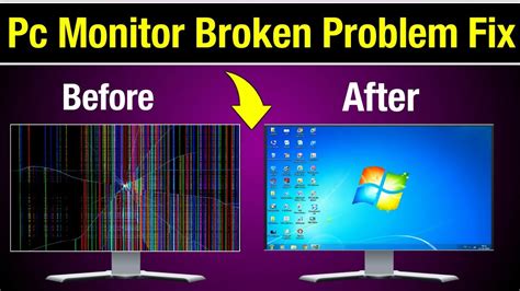 Can You Fix a Broken Monitor Screen? And Why Do Bananas Glow in the Dark?