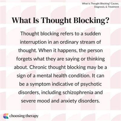 What is Thought Blocking in Mental Health: A Journey Through the Mind's Labyrinth